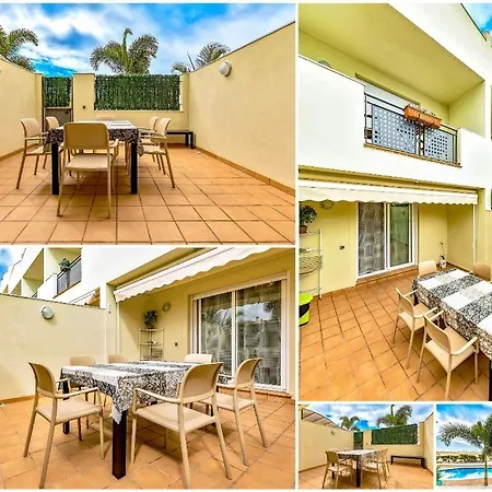 Tenerifeopenhome Townhouse Oasis Fanabe 21 Semesterbostad